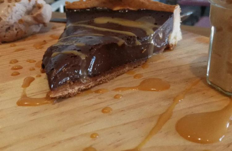 L'Auberge Montagnarde du Fanget - Tarte au chocolat