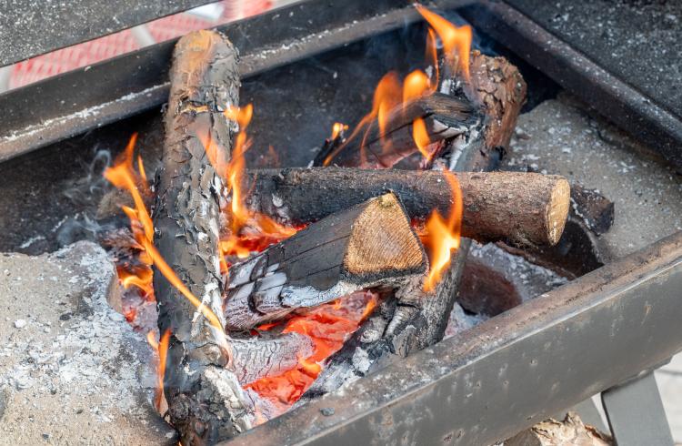 Image - Barbecue feu de bois