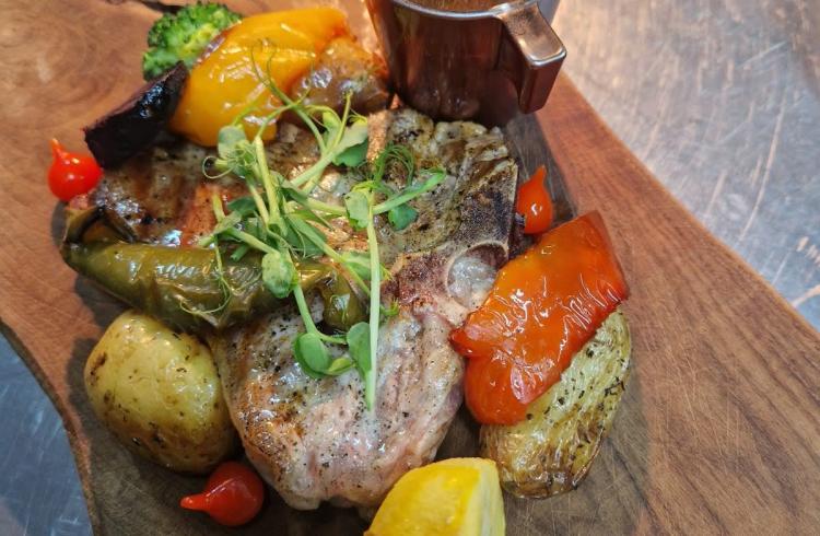 Restaurant Au Coeur de l'Adoux - T bone de Veau