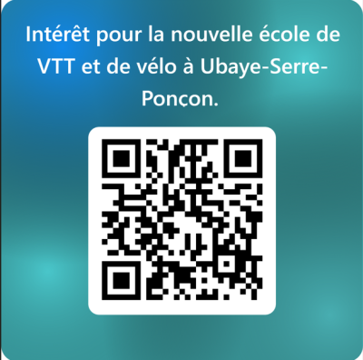 Consultation création école vtt