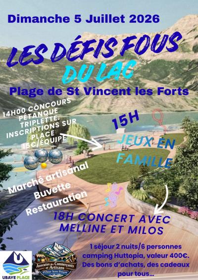 Défis fous du lac