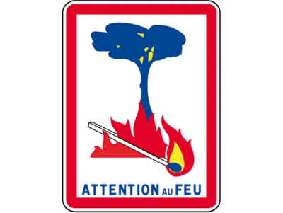 Attention feu de forêt