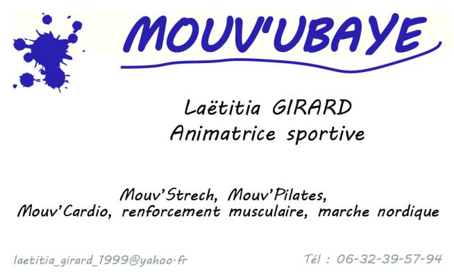 Mouv'Ubaye - Carte de visite