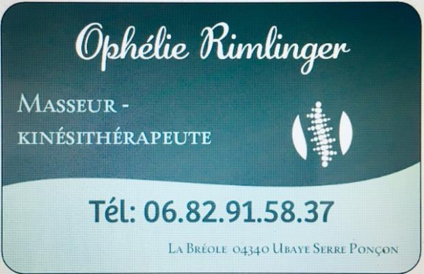 Kinésithérapeute Ophélie Rimlinger