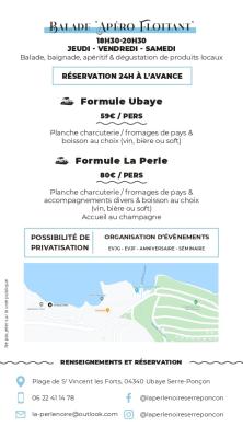 tarifs apéro balade