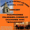 Concert église de Saint-Vincent les forts